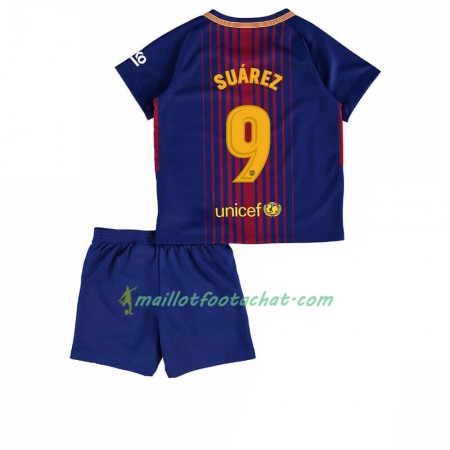 Maillot Barcelone Luis Suarez 9 Enfant Domicile 2017/2018 Maillot Barcelone Luis Suarez 9 Enfant Domicile 2017/2018