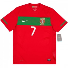 Maillot Portugal Ronaldo 7 2010 Retro Domicile