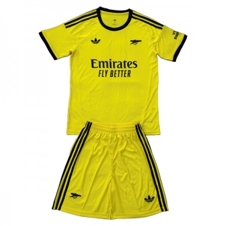 Maillot Arsenal Gardien Enfant Jaune 2025-26 Maillot Arsenal Gardien Enfant Jaune 2025-26