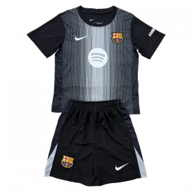Maillot FC Barcelone Gardien Enfant Noire 2025-26