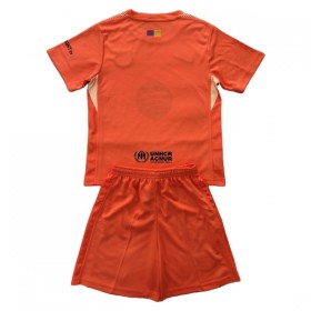 Maillot FC Barcelone Gardien Enfant Orange 2025-26