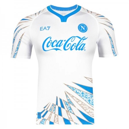 Maillot SSC Naples Pre-Match Blanche 2025-26 Maillot SSC Naples Pre-Match Blanche 2025-26