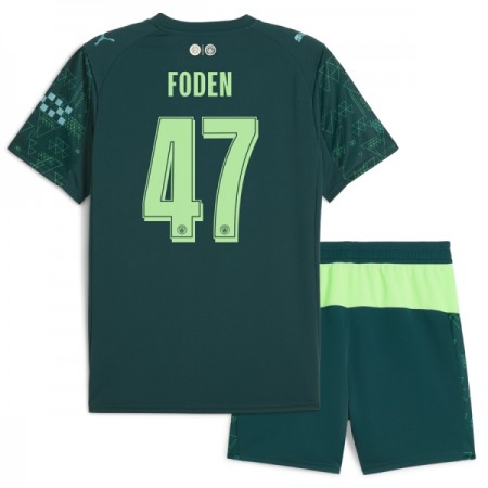 Maillot Manchester City Foden 47 EA Sport Enfant Quatrième 2025-26