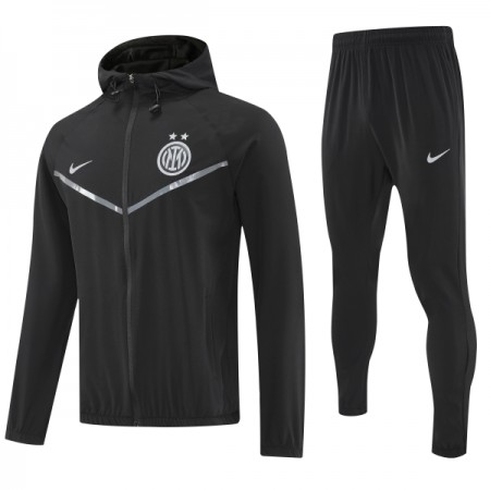 Inter Milan Veste à Capuche Noire 2025-26 Inter Milan Veste à Capuche Noire 2025-26