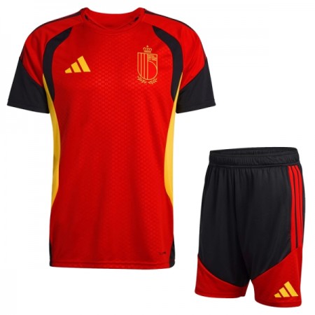 Belgique Enfant Coupe du Monde 2026 Maillot d'Entraînement Rouge