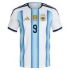 Maillot Argentine J. Alvarez 9 Enfant Domicile Coupe du Monde 2026