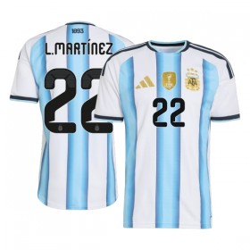 Maillot Argentine Lautaro Martinez 22 Domicile Coupe du Monde 2026