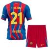 Maillot FC Barcelone Frenkie de Jong 21 Enfant Quatrième 2025-26