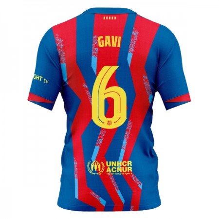 Maillot FC Barcelone Gavi 6 Quatrième 2025-26