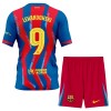 Maillot FC Barcelone Lewandowski 9 Enfant Quatrième 2025-26