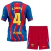 Maillot FC Barcelone R. Araujo 4 Enfant Quatrième 2025-26