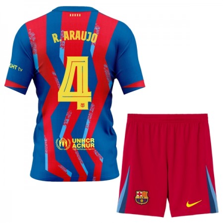 Maillot FC Barcelone R. Araujo 4 Enfant Quatrième 2025-26
