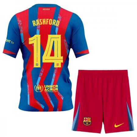 Maillot FC Barcelone Rashford 14 Enfant Quatrième 2025-26