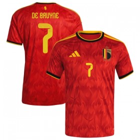 Maillot Belgique De Bruyne 7 Domicile Coupe du Monde 2026
