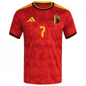 Maillot Belgique De Bruyne 7 Enfant Domicile Coupe du Monde 2026