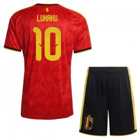 Maillot Belgique Lukaku 10 Enfant Domicile Coupe du Monde 2026