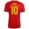 Maillot Belgique Lukaku 10 Enfant Domicile Coupe du Monde 2026