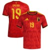 Maillot Belgique Openda 19 Domicile Coupe du Monde 2026
