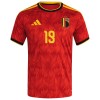 Maillot Belgique Openda 19 Domicile Coupe du Monde 2026