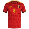 Maillot Belgique Tielemans 8 Domicile Coupe du Monde 2026