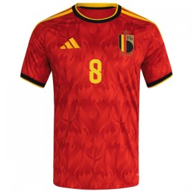 Maillot Belgique Tielemans 8 Domicile Coupe du Monde 2026