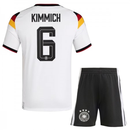 Maillot Allemagne Kimmich 6 Enfant Domicile Coupe du Monde 2026 Maillot Allemagne Kimmich 6 Enfant Domicile Coupe du Monde 2026