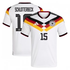 Maillot Allemagne N. Schlotterbeck 15 Domicile Coupe du Monde 2026