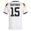 Maillot Allemagne N. Schlotterbeck 15 Domicile Coupe du Monde 2026