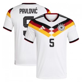 Maillot Allemagne Pavlovic 5 Domicile Coupe du Monde 2026