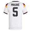 Maillot Allemagne Pavlovic 5 Domicile Coupe du Monde 2026