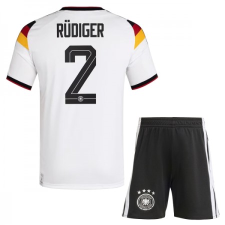 Maillot Allemagne Rudiger 2 Enfant Domicile Coupe du Monde 2026