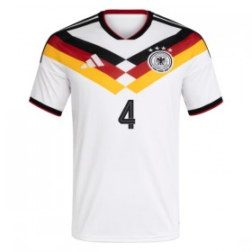 Maillot Allemagne Tah 4 Domicile Coupe du Monde 2026