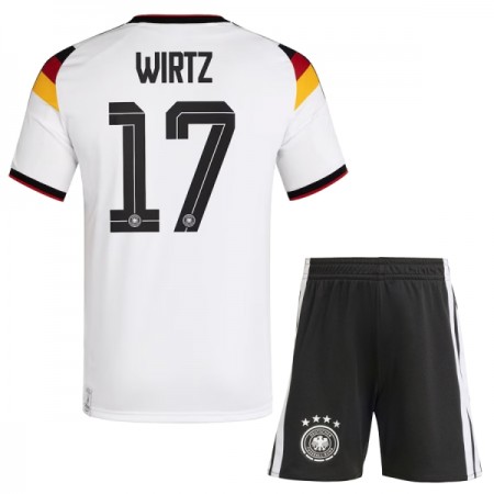 Maillot Allemagne Wirtz 17 Enfant Domicile Coupe du Monde 2026