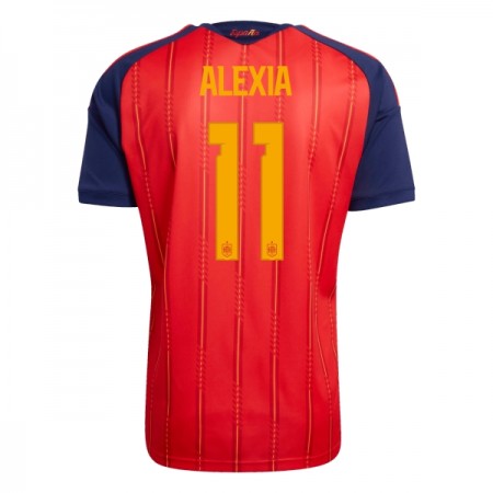 Maillot Espagne Alexia 11 Domicile Coupe du Monde 2026