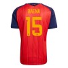 Maillot Espagne Baena 15 Domicile Coupe du Monde 2026