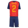 Maillot Espagne Carvajal 2 Enfant Domicile Coupe du Monde 2026