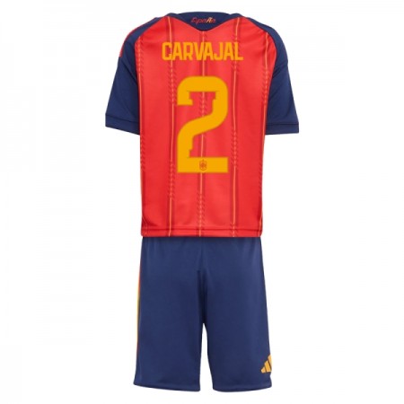 Maillot Espagne Carvajal 2 Enfant Domicile Coupe du Monde 2026