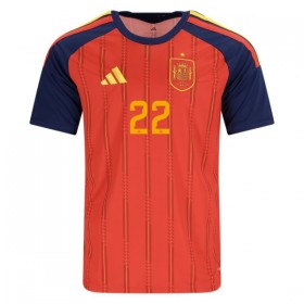 Maillot Espagne Cucurella 22 Domicile Coupe du Monde 2026