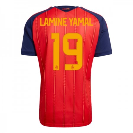 Maillot Espagne Lamine Yamal 19 Domicile Coupe du Monde 2026