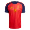 Maillot Espagne Lamine Yamal 19 Domicile Coupe du Monde 2026