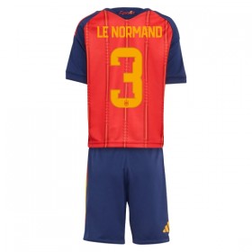 Maillot Espagne Le Normand 3 Enfant Domicile Coupe du Monde 2026