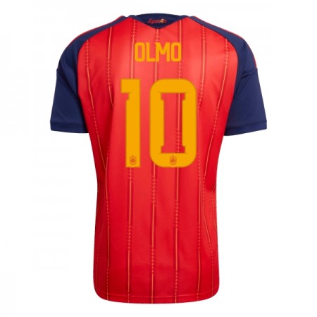 Maillot Espagne Olmo 10 Domicile Coupe du Monde 2026