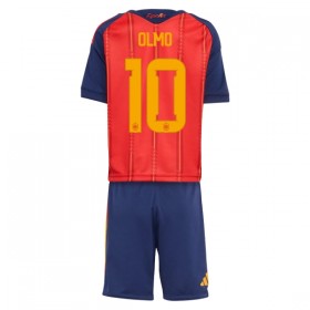 Maillot Espagne Olmo 10 Enfant Domicile Coupe du Monde 2026