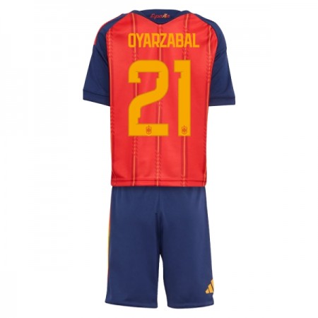 Maillot Espagne OYARZABAL 21 Enfant Domicile Coupe du Monde 2026 Maillot Espagne OYARZABAL 21 Enfant Domicile Coupe du Monde 2026