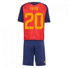 Maillot Espagne Pedri 20 Enfant Domicile Coupe du Monde 2026
