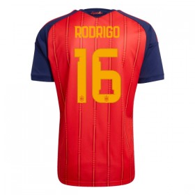 Maillot Espagne Rodrigo 16 Domicile Coupe du Monde 2026