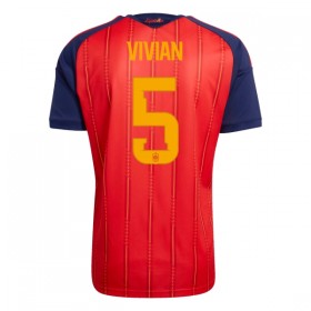 Maillot Espagne Vivian 5 Domicile Coupe du Monde 2026