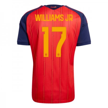 Maillot Espagne Williams JR 17 Domicile Coupe du Monde 2026
