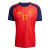 Maillot Espagne Williams JR 17 Domicile Coupe du Monde 2026