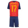 Maillot Espagne Williams JR 17 Enfant Domicile Coupe du Monde 2026